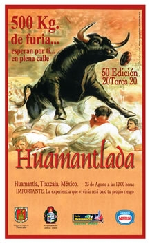Cartel Huamantlada 2003