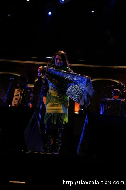Lila Downs en la Plaza de Toros de Tlaxcala (26/11/2010) - Foto
