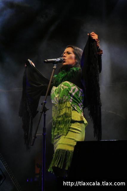 Lila Downs en la Plaza de Toros de Tlaxcala (26/11/2010) - Foto