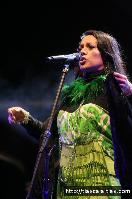 Lila Downs en la Plaza de Toros de Tlaxcala (26/11/2010) - Foto