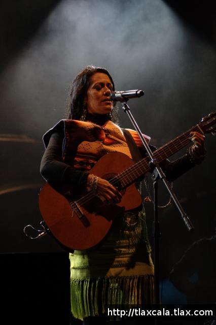Lila Downs en la Plaza de Toros de Tlaxcala (26/11/2010) - Foto