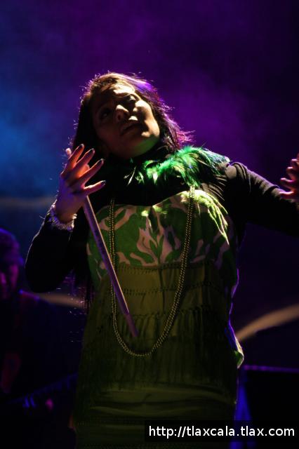 Lila Downs en la Plaza de Toros de Tlaxcala (26/11/2010) - Foto