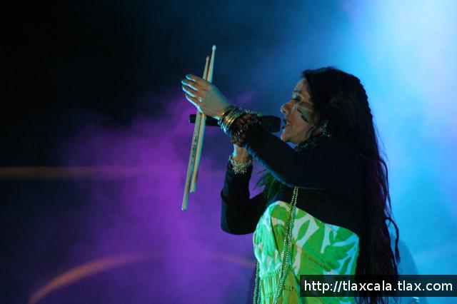 Lila Downs en la Plaza de Toros de Tlaxcala (26/11/2010) - Foto