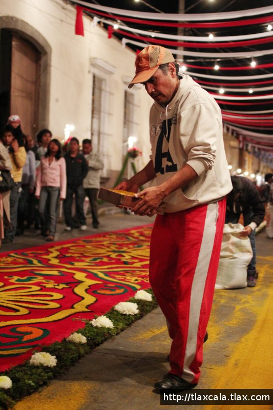 La Noche que nadie duerme, las alfombras 2011 Huamantla - Foto