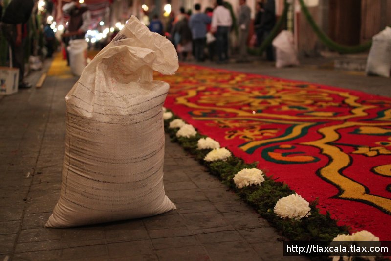 La Noche que nadie duerme, las alfombras 2011 Huamantla - Foto