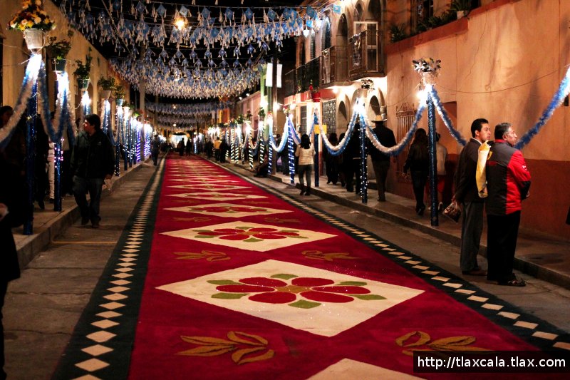 La Noche que nadie duerme, las alfombras 2011 Huamantla - Foto