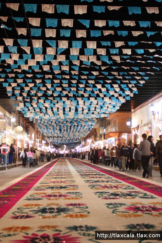 La Noche que nadie duerme, las alfombras 2011 Huamantla - Foto