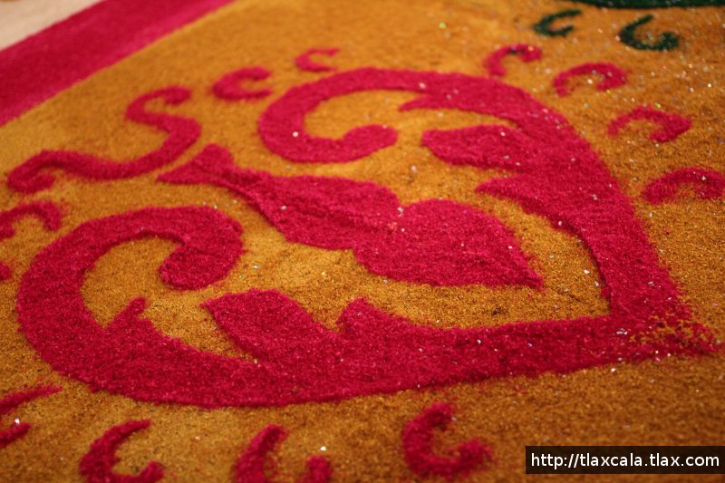 La Noche que nadie duerme, las alfombras 2011 Huamantla - Foto