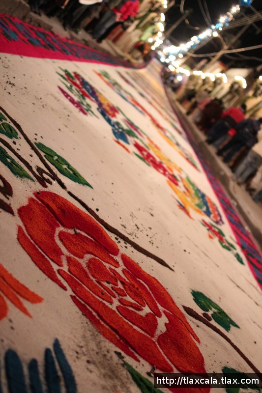 La Noche que nadie duerme, las alfombras 2011 Huamantla - Foto