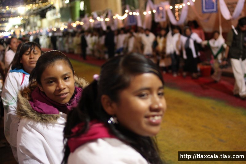La Noche que nadie duerme, las alfombras 2011 Huamantla - Foto