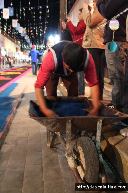 La Noche que nadie duerme, las alfombras 2011 Huamantla - Foto
