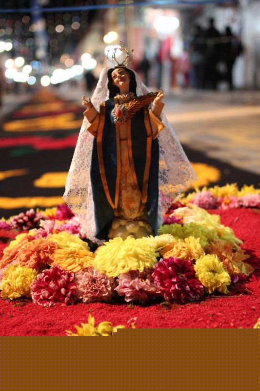 La Noche que nadie duerme, las alfombras 2011 Huamantla - Foto