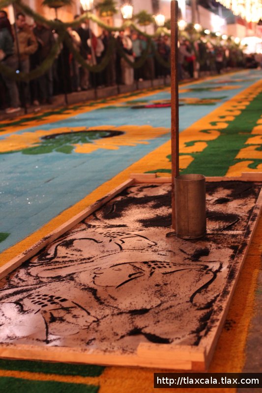 La Noche que nadie duerme, las alfombras 2011 Huamantla - Foto