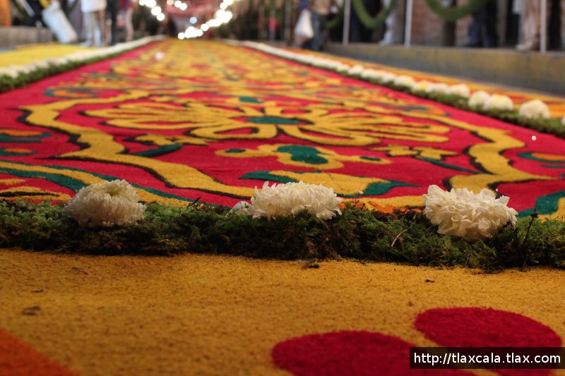 La Noche que nadie duerme, las alfombras 2011 Huamantla - Foto