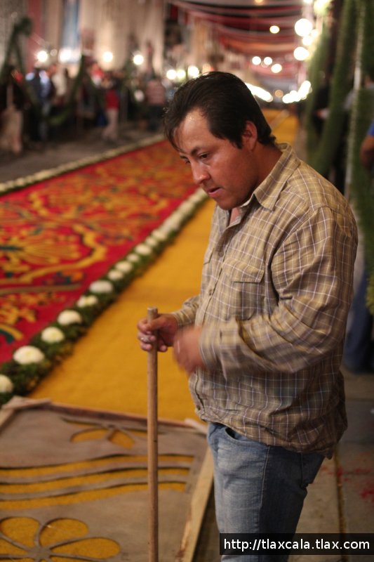 La Noche que nadie duerme, las alfombras 2011 Huamantla - Foto