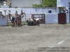 Rene Lopez jineteando toro