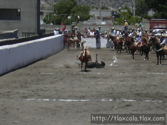Samuel Garcia coleando el mejor