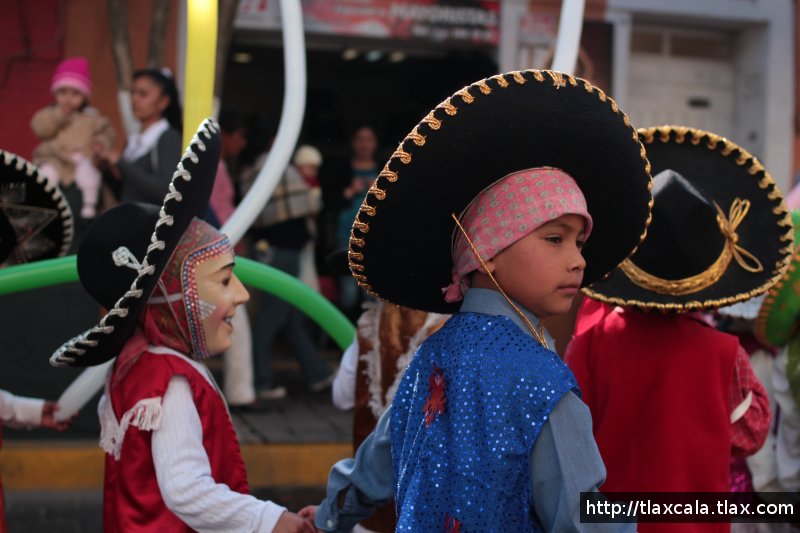 Carnaval infantil Tlaxcala 2012 - Foto
