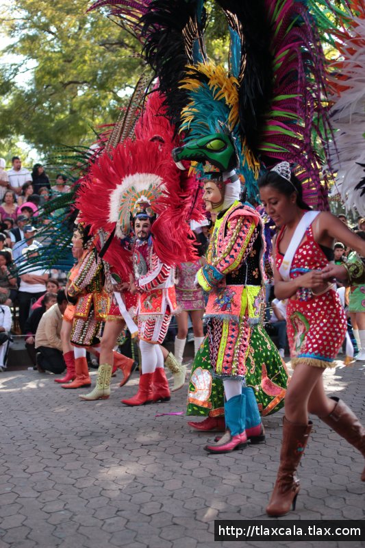 San Francisco Tlacuilohcan en el Carnaval Tlaxcala 2012 - Foto