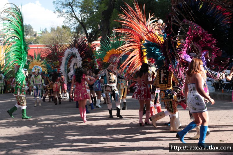 San Francisco Tlacuilohcan en el Carnaval Tlaxcala 2012 - Foto