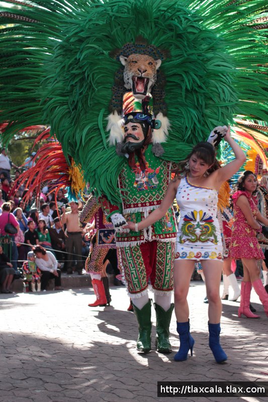 San Francisco Tlacuilohcan en el Carnaval Tlaxcala 2012 - Foto