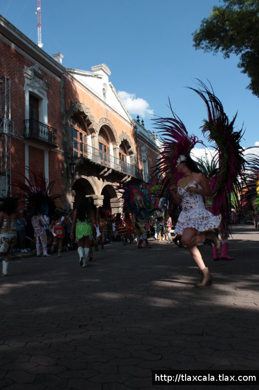 San Francisco Tlacuilohcan en el Carnaval Tlaxcala 2012 - Foto