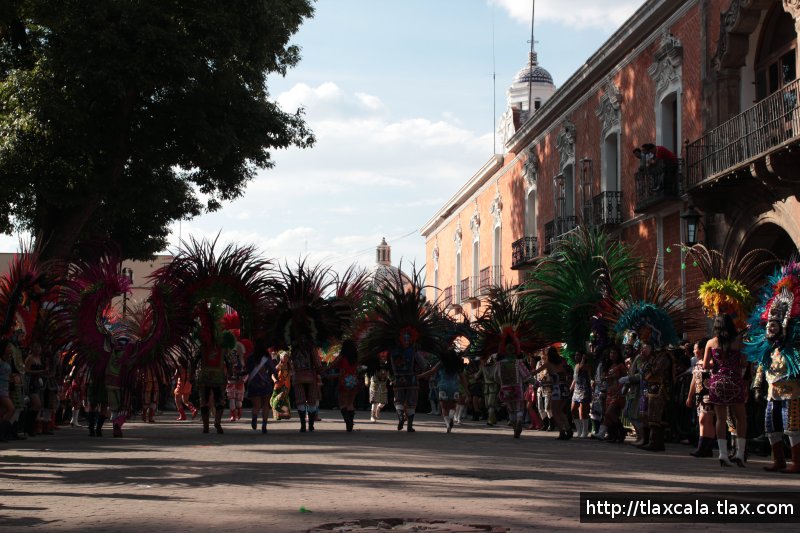 San Francisco Tlacuilohcan en el Carnaval Tlaxcala 2012 - Foto