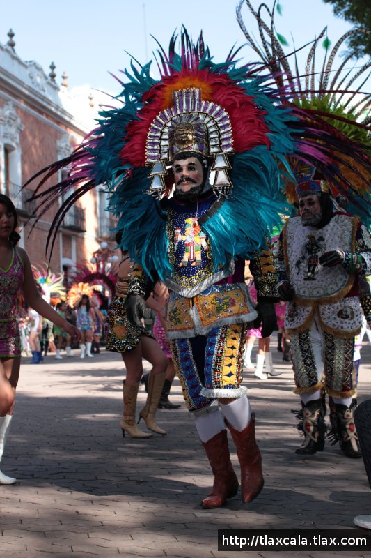 San Francisco Tlacuilohcan en el Carnaval Tlaxcala 2012 - Foto