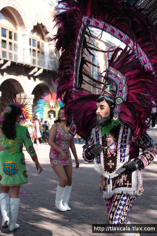 San Francisco Tlacuilohcan en el Carnaval Tlaxcala 2012 - Foto