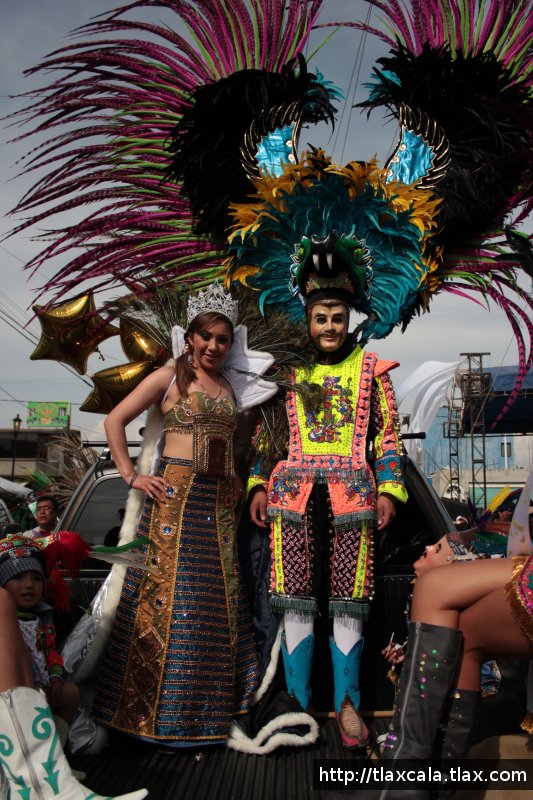 San Francisco Tlacuilohcan en el Carnaval Yauhquemecan 2012 - Foto