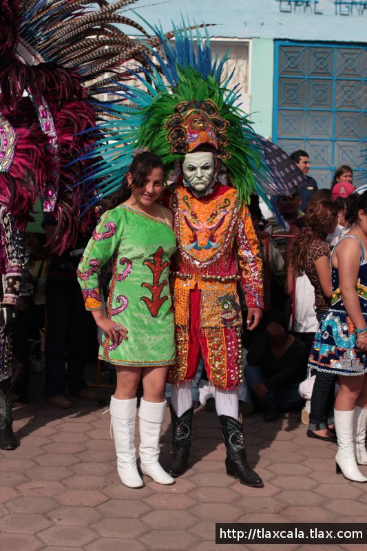 San Francisco Tlacuilohcan en el Carnaval Yauhquemecan 2012 - Foto