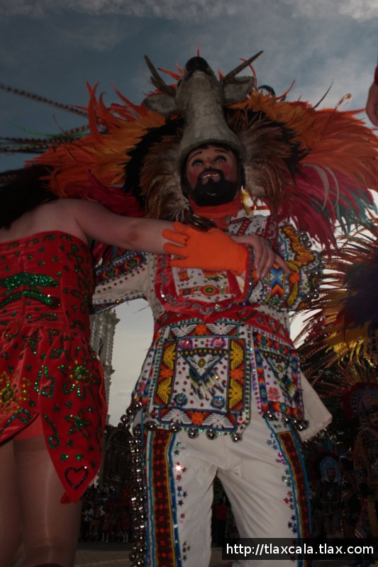 San Francisco Tlacuilohcan en el Carnaval Yauhquemecan 2012 - Foto