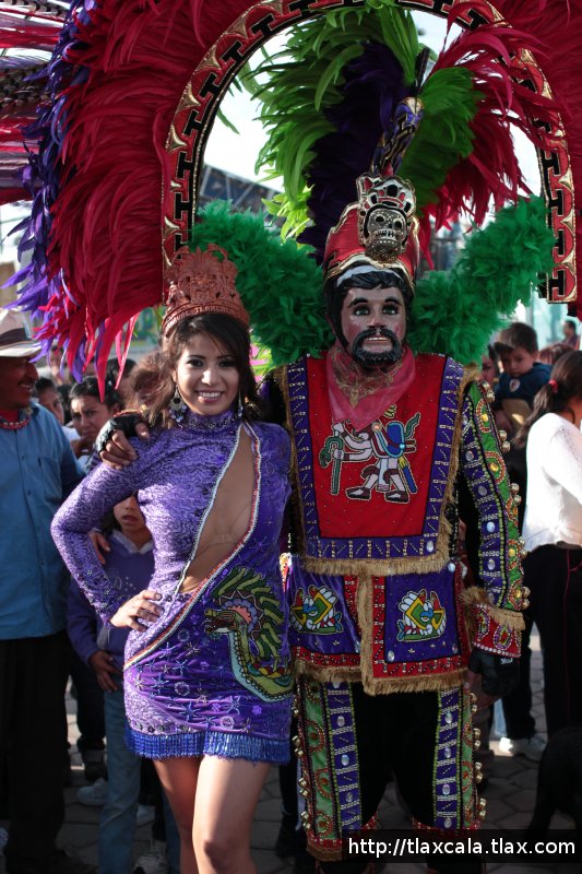 San Francisco Tlacuilohcan en el Carnaval Yauhquemecan 2012 - Foto