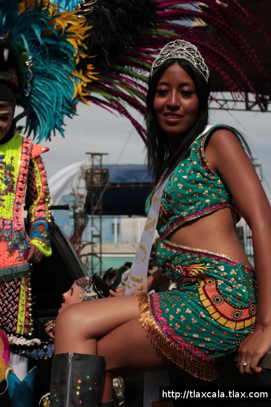 San Francisco Tlacuilohcan en el Carnaval Yauhquemecan 2012 - Foto