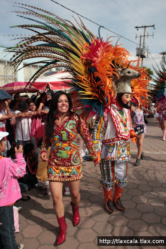 San Francisco Tlacuilohcan en el Carnaval Yauhquemecan 2012 - Foto