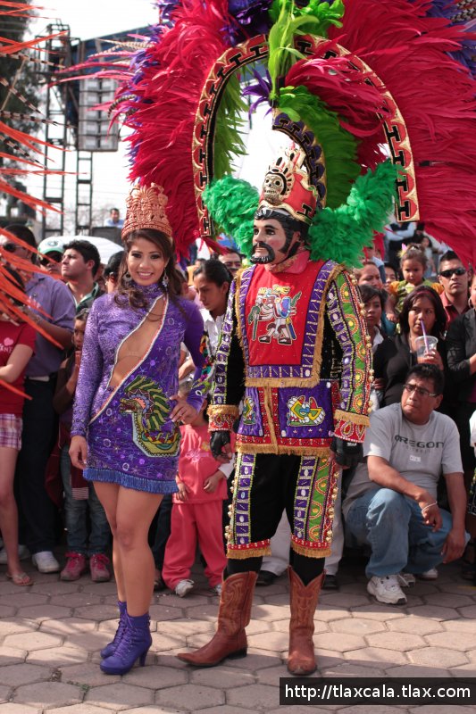 San Francisco Tlacuilohcan en el Carnaval Yauhquemecan 2012 - Foto