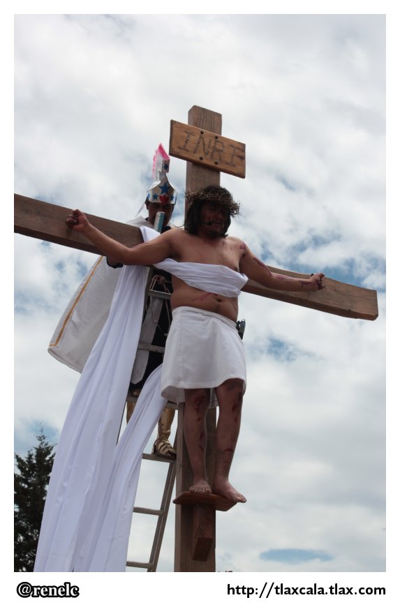 Pasin de cristo (Semana Santa) en Xaltocan 2012 - Foto