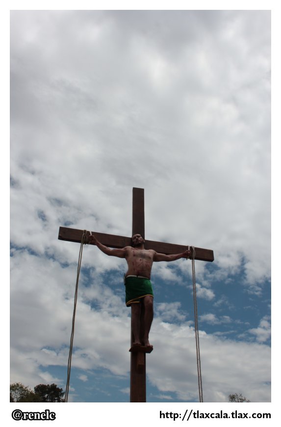 Pasin de cristo (Semana Santa) en Xaltocan 2012 - Foto
