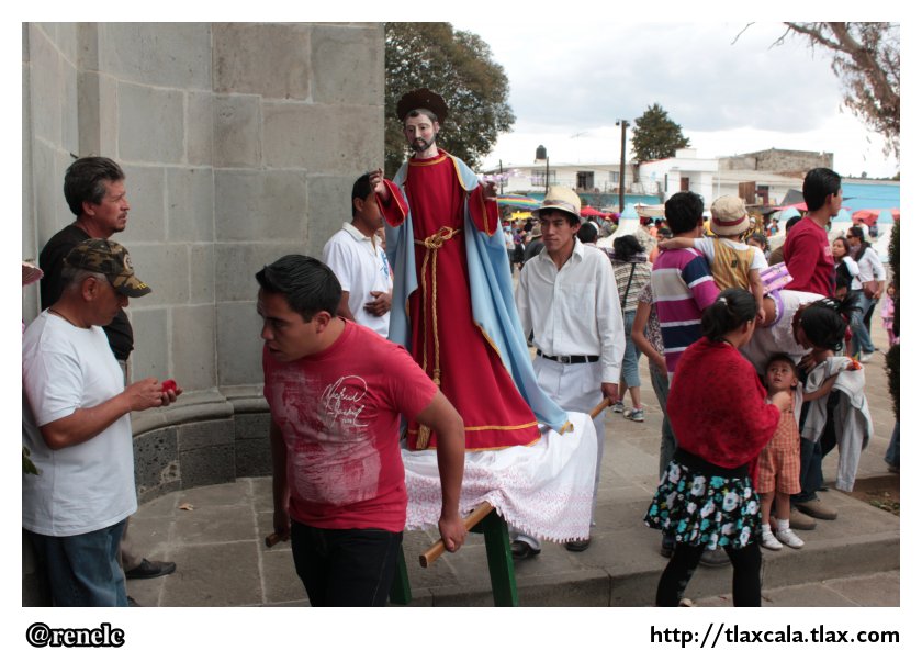 Pasin de cristo (Semana Santa) en Xaltocan 2012 - Foto