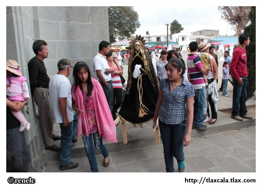 Pasin de cristo (Semana Santa) en Xaltocan 2012 - Foto