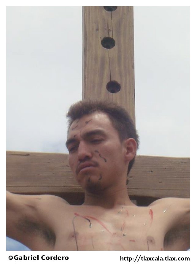Pasin de cristo (Semana Santa) en Xaltocan 2012 - Foto