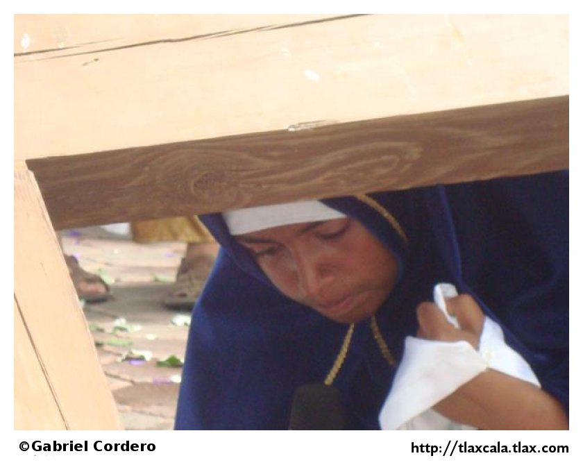 Pasin de cristo (Semana Santa) en Xaltocan 2012 - Foto
