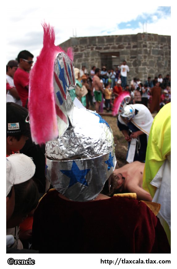 Pasin de cristo (Semana Santa) en Xaltocan 2012 - Foto