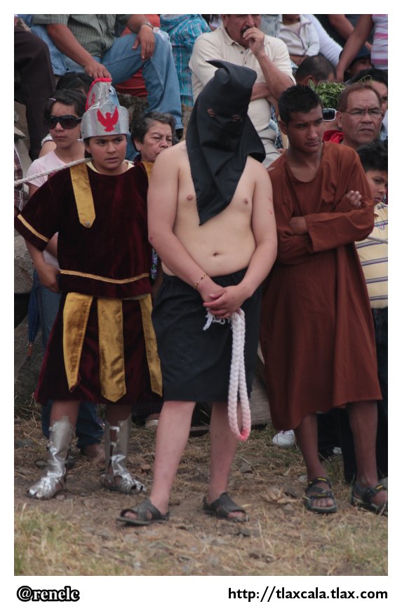 Pasin de cristo (Semana Santa) en Xaltocan 2012 - Foto