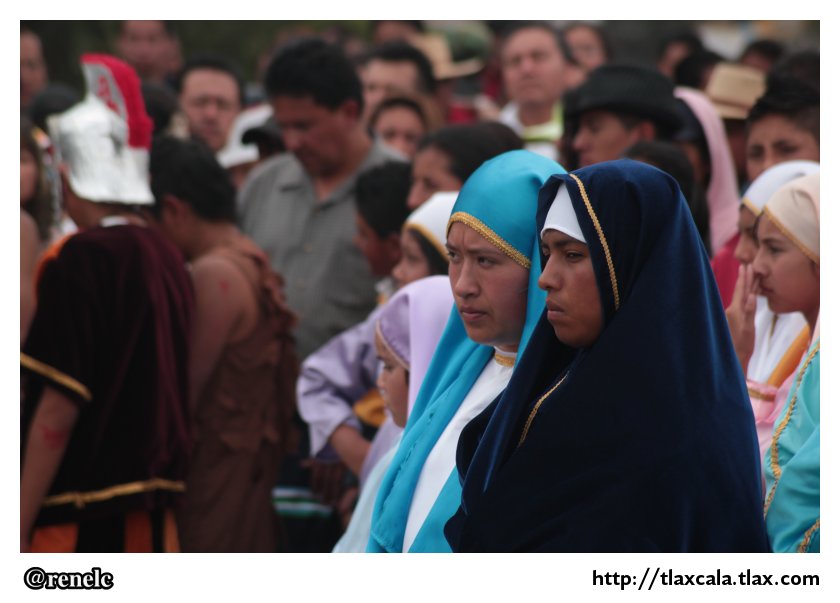 Pasin de cristo (Semana Santa) en Xaltocan 2012 - Foto