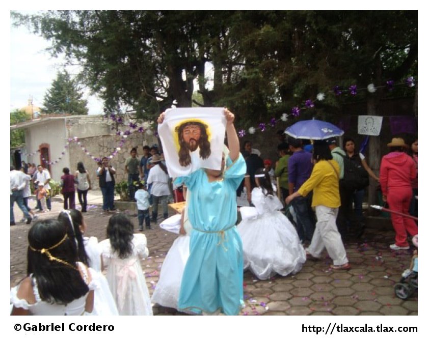 Pasin de cristo (Semana Santa) en Xaltocan 2012 - Foto