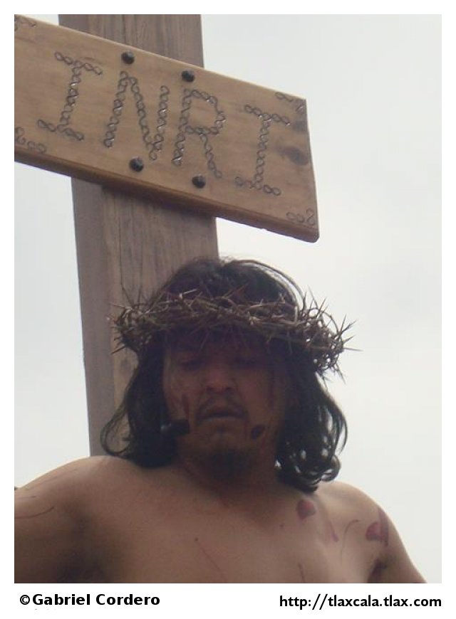 Pasin de cristo (Semana Santa) en Xaltocan 2012 - Foto