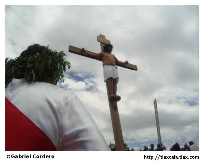 Pasin de cristo (Semana Santa) en Xaltocan 2012 - Foto