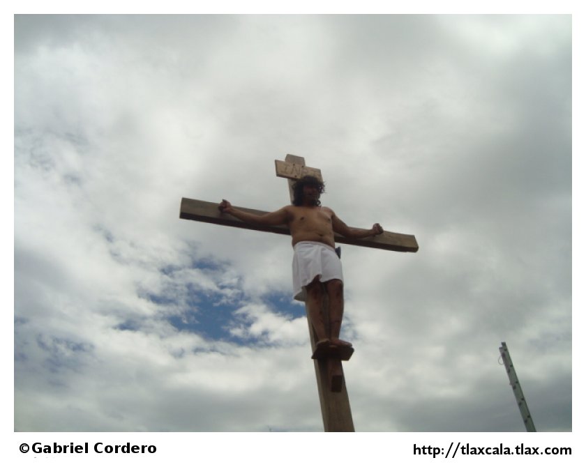Pasin de cristo (Semana Santa) en Xaltocan 2012 - Foto
