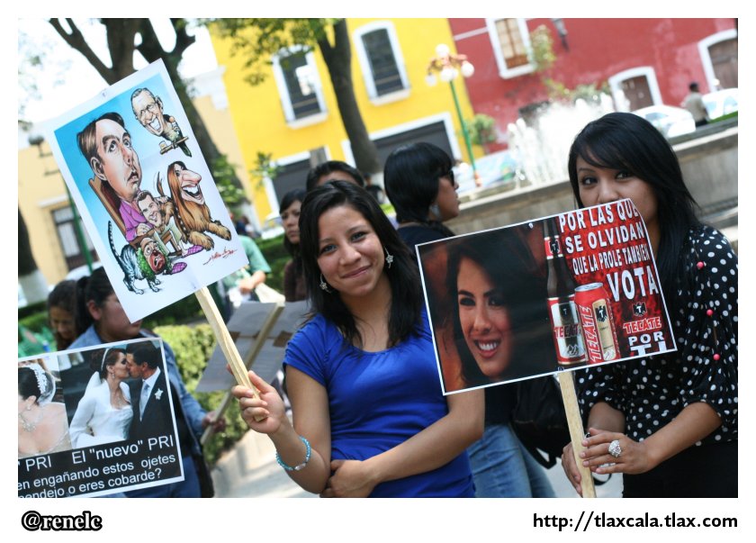 La marcha #YoSoy132 en Tlaxcala - Foto